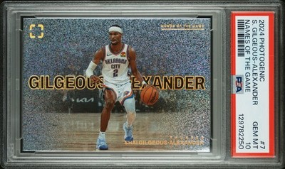 2024 Panini Photogenic - Names of the Game #7 Shai Gilgeous