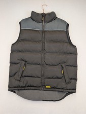 DeWalt Gilet Bodywarmer Mens Medium Black Quilted Workwear Vest