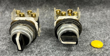 ALLEN BRADLEY 800T-J91 SELECTOR SWITCH SER T 30.5MM MOUNTING DIA LOT OF 2