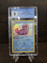 Quagsire SV10/SV94 Hidden Fates Shiny Vault Holo Rare