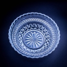 Anchor Hocking Wexford Pattern Pressed Glass Bowl