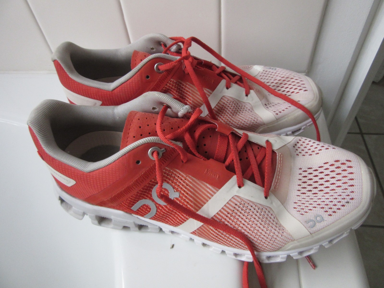 ON CLOUD On Running Cloudflow Rust/Rose Lace Up W… - image 1