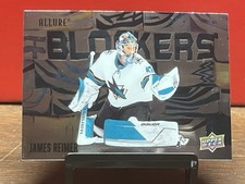 22-23 2022-23 Allure James Reimer Blockers #BL-7 Sharks