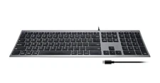 Macally Wired USB Type-C Keyboard for Mac (Space Gray) UCACEKEYSG