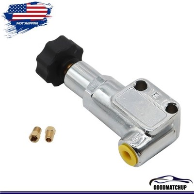 New Adjustable Disk Brake Proportioning Valve Aluminum Steel Knob For Wilwood