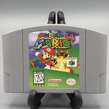 Super Mario 64 Nintendo N64 1997 Authentic💯 Tested✅ Fast Free Ship🇺🇸 Mint💎