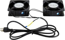 Server Cooling Cabinet Fan 110V Rack Mount 2 Pieces