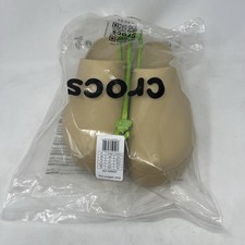 Crocs Dylan Platform Clogs Shoes Wheat Tan Women's Sz 9 Comfort