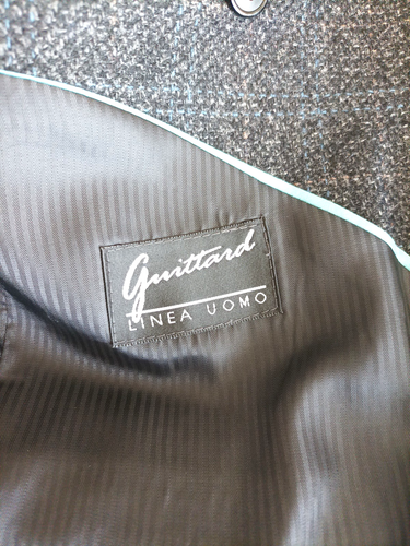 Anzug Herren Gr.56 SS Sakko Maße 164/112/100 Linea Uomo Grau Neu Modern Warm - Bild 4 von 6