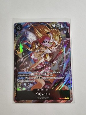 One Piece TCG   EB03 041   AA   Kujyaku   NM   ENG   Heroines