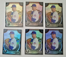 Zach Wheeler RC 6-ct 2013 Bowman Platinum Lot (6) NY Mets Phillies E2
