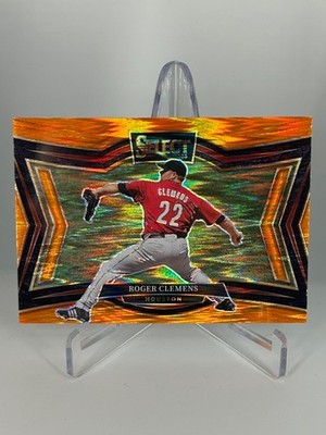【MLB】Roger Clemens SALVINO社 2025 Select - Diamond Level Roger Clemens #88 Orange Flash Prizm