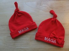 MAGA Baby Hat/0-3 Months/Make America Great Again/Trump Baby Gift/Republican