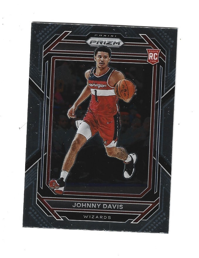 2022-23 Panini Prizm #231 Johnny Davis RC WIZARDS