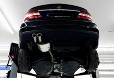 FOX Sportauspuff ESD Mercedes C-Klasse Sportcoupe CL203 Bj.2008-2011 2x76mm