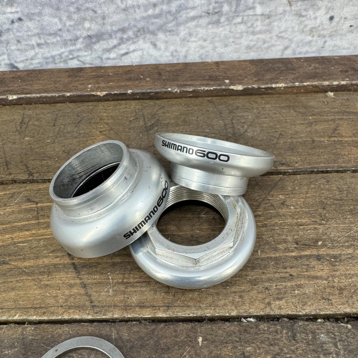 Vintage Shimano 600 1 Inch Threaded Headset 26.4 30.2 Sealed Road