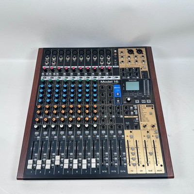 TASCAM Model 16 16-Channel Multitrack Recorder Analog Mixer; AS-IS