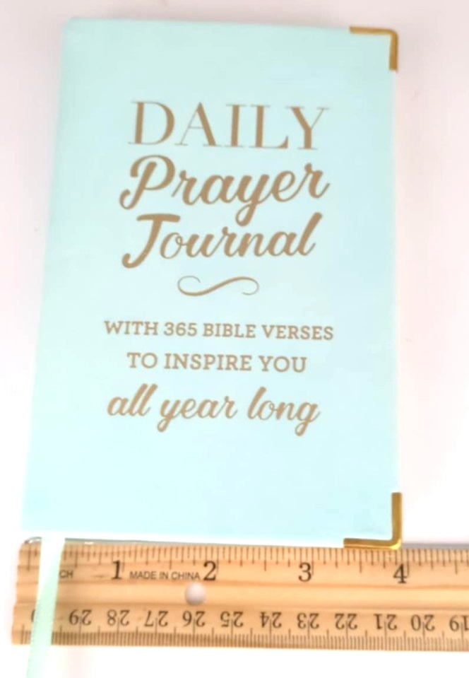 NEW Daily Prayer Journal 365 Bible Verses To Inspire You All Year Long ...