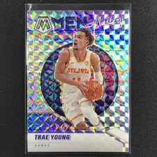 2020-21 Mosaic TRAE YOUNG Men of Mastery Mosaic Silver #6