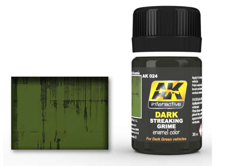 AK Interactive 00024 35ml - Dark Streaking Grime