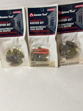Lot of 3 Amana Tool 53207 1-7/8" 3-Wing Slot Cutters 5/32" Kerf Carbide NEW/NOS