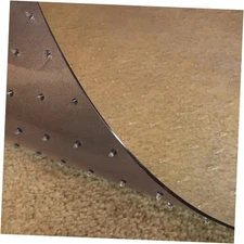  Deluxe Clear Vinyl Floor Runner for Deep Pile Carpet - Non Slip & Stain 