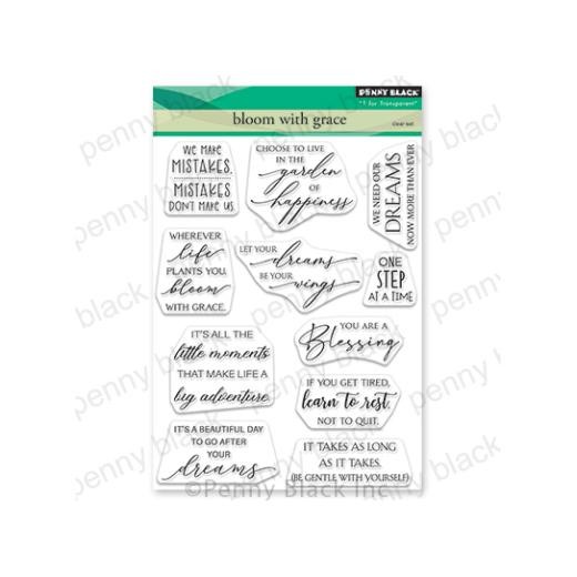 Penny Black Clear Stamps - Bloom with Grace 31-041