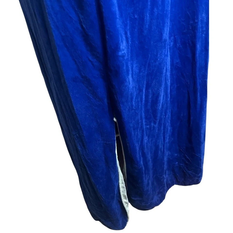 Vestido camisero vintage de terciopelo años 70 Foto 4 de 4