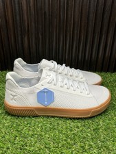 Size 12 - Flux Adapt Trainer White Gum Mens Athletic Walking Knit Shoes Sneakers