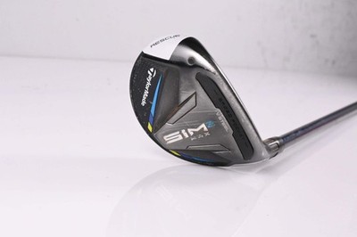 Taylormade SIM2 Max #4 Hybrid / 22 Grad / Stiff Flex Fujikura Ventus Blue 7