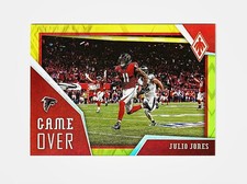 2020 Panini Phoenix - Julio Jones Yellow Game Over /75 #12 Falcons