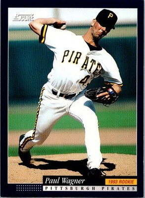 1994 Score Paul Wagner Pittsburgh Pirates #578