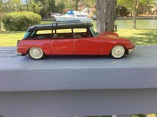 Vintage Bandai tin Litho friction Citroën DS19 station wagon Japan 1960s (NICE!)