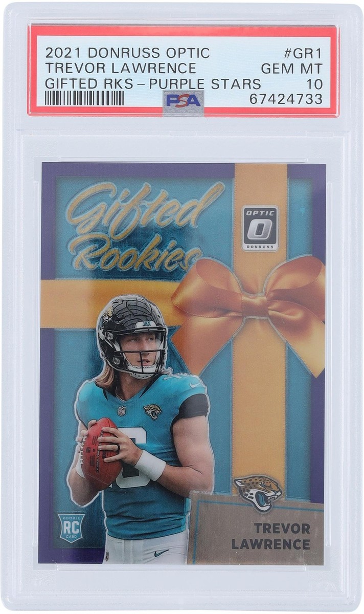 Trevor Lawrence Jaguars 2021 Panini Donruss Optic Rookies GR-1 12