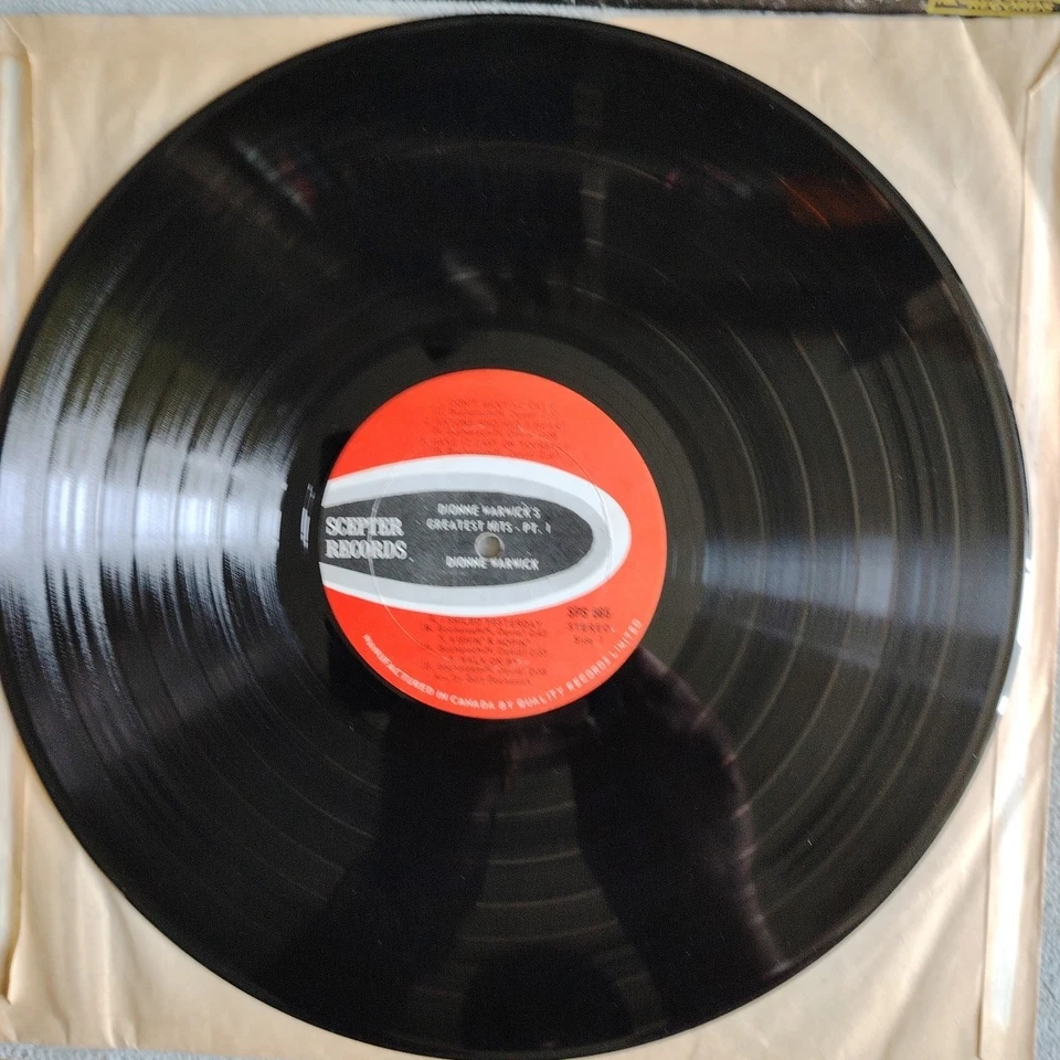 Dionne Warwick Greatest Hits Part One Scepter Records Canada SPS 565 VG+VG+ Foto 4 de 4