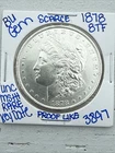 1878 8TF BU UNCIRCULATED MORGAN SILVER Dollar Proof Like PL KEY DATE 3897