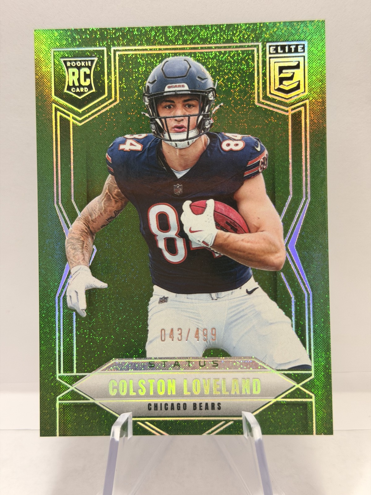 2025 Donruss Elite - Rookies Colston Loveland 109 Status Sparkle 43 /499 (RC)