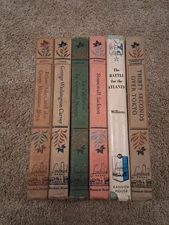 Lot of Vintage Random House Landmark Books US History Hardcover Children