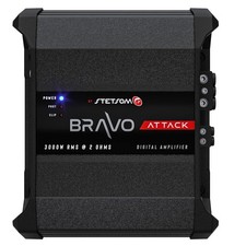 Stetsom 3000 Watts RMS Amplifier Mono Full Range 2 Ohm BRAVO ATTACK 3000 2