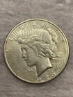 1926 S Peace Dollar 90% Silver Cleaned Circulated