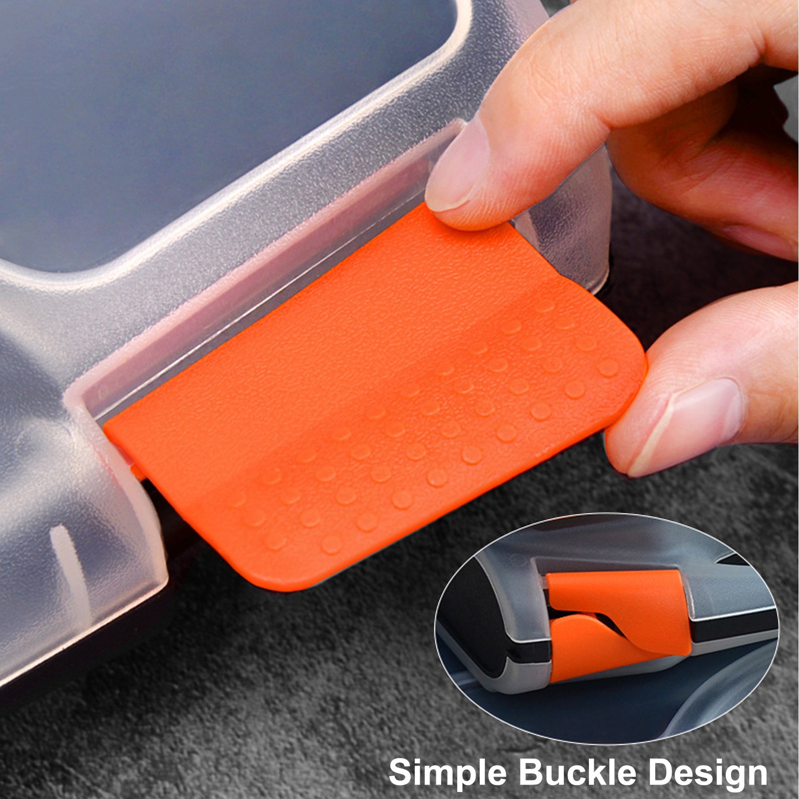 Double Side Parts Organizer With Removable Divider PVC Plastic Compartment