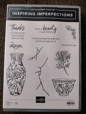 Stampin Up Inspiring imperfections photopolymer stamp set 165161