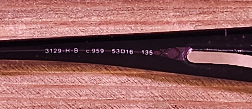 Chanel 3129-H-B Monturas de Gafas Púrpura Estrás Logo 53-16-135 Hecho en Italia Foto 4 de 4