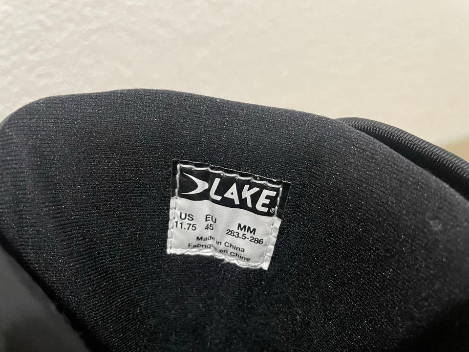 Botas de Bicicleta de Invierno Lake MXZ400 - Nuevas - Talla EU 45 - Con Insertos de Taco Maniquí Foto 3 de 4