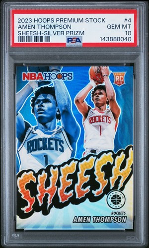 2023 Amen Thompson [Silver Prizm] #4