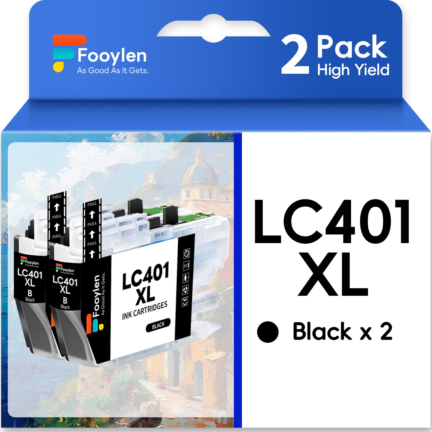 LC401 LC401XL Ink Cartridges for Brother MFC-J1010DW MFC-J1012DW MFC