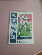2020 Panini Chronicles Emmitt Smith Gold 🥇 Parallel #28 Dallas Cowboys 