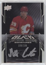 2023 SPx UD Black Lustrous Rookie Signatures 109/199 Matthew Coronato Auto 1ik9