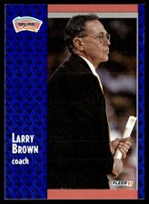 1991-92 Fleer Larry Brown San Antonio Spurs #183