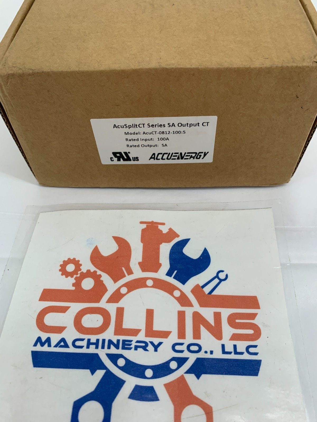 Accuenergy AcuCT-0812-100:5 Revenue Grade Split-Core Current Transformer 100A/5A